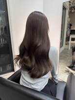 ルル(Lulu)&nbsp;梅田/ブラウン/ベージュ/レイヤー/前髪カット/縮毛矯正/髪質改善