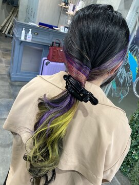 MONO hair salon【4/1NEWOPEN（予定）】 インナーカラー派手髪