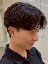 ニコ トウキョウ ヨコハマ(nico)&nbsp;メンズセンターパートウルフセンターパートニュアンスパーマ襟足
