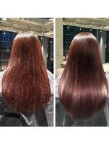 ルーム(Loomm)&nbsp;髪質改善水素カラー艶髪ロング【長浜米原縮毛矯正酸性ストレート