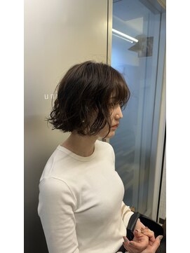 ユニックウメキタ(unique UMEKITA) 1番人気のゆるふわボブパーマ