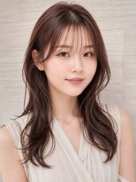ヘアメイク アージュ 天神西通り店(HAIR MAKE age) マロンブラウン 髪質改善 レイヤーカット 韓国風 ロング