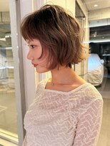 ダブ アオヤマ(DaB AOYAMA)&nbsp;ハイトーンボブラベンダーグレージュ
