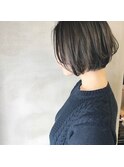 赤みなくしたグレー&ショートボブ!