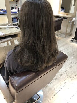 フリッカ(Flicka) ゆるウェーブ×クリアグレージュハイライ ［Flicka仙台・宮城］