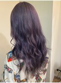 スモーキーラベンダー ヘアカラー 【池袋】