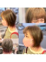 ディーリンク 南橋本店(HAIR MAKE DLINK) ベース生かしで遊びましょうウルフカット