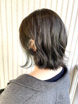 エイトタマプラ たまプラーザ店(EIGHT tamapla) インナーカラー　カーキ！