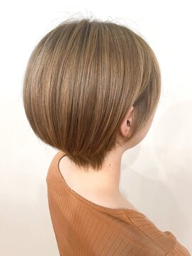 オル(Olu) 【MASAYA】大人ボブ×ミルクティーベージュ
