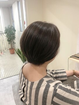 ゼロワン(Zero one) ショートヘア【疎水トリートメント】×髪質改善カラー