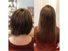 ショートから憧れのロングヘアに変身♪最高級人毛100%のレミー毛52cm100枚