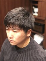 ヒロギンザ 田町店(HIRO GINZA)&nbsp;ツーブロック×ゆるめアイロンパーマ