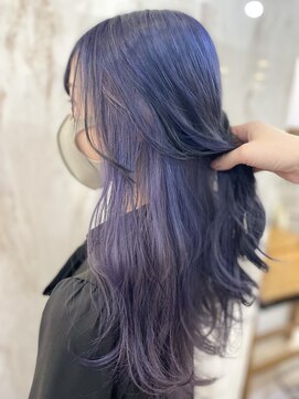 ラビス(Lovis) ミディアム/暗めカラー/デザインカラー/フェイスフレーミング