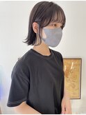 【外ハネワンカールボブ】