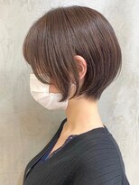 ヘッズ 本八幡店(HEADS) 外ハネボブセクションカラーペールベージュグラデーションカラー