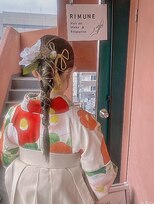 袴着付け＋ヘアセット