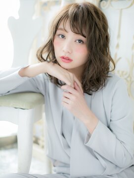 モッズ ヘア 福岡姪浜店(mod's hair) mod's姪浜/グレージュアッシュオリーブ小顔フレンチカジュアルg