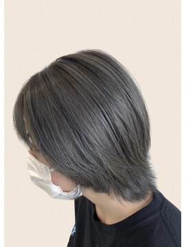 ビス フルール 日暮里店(Vis fleur) ブリーチあり!グレーカラー◎小國綾か