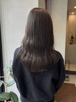 ヘアー アイス ルーチェ(HAIR ICI LUCE)&nbsp;ブリーチなしカラーグレージュ透明感カラー/今枝