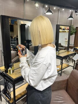 アルカナ 明治神宮前原宿(ARCANA) 切りっぱなしボブ　ヘイリーボブ　タッセルボブ