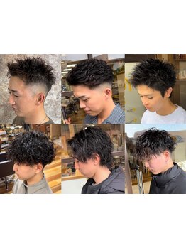[メンズカット\4000]平日21時まで×早いカット技術[桜木町/みなとみらい/ツイストパーマ/フェードカット]