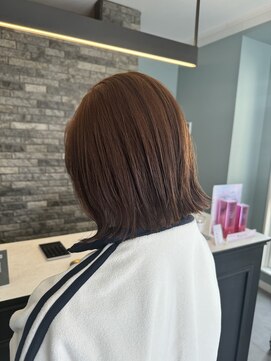 ディア(Dia) オシャレカワイイ☆ストレート切りっぱなしボブスタイル