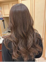 松本平太郎美容室 銀座本店 イノアカラー×マロンベージュ/30代40代50代60代