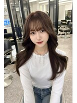 ランズ(LANDS)&nbsp;グレージュ【韓国ワンホンヘア 大阪 梅田】