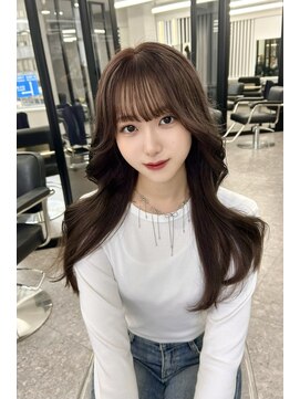 ランズ(LANDS) グレージュ【韓国ワンホンヘア 大阪 梅田】