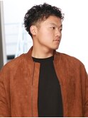 ツイストパーマ ニュアンスパーマ ツーブロック 30代40代