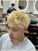 名古屋/メンズカット/メンズパーマ/眉毛/スパイキーショート