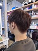 短めツーブロック