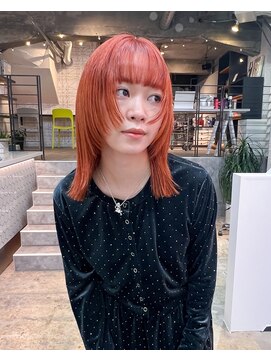 マーケット(MARKET) レイヤーカット オレンジカラー