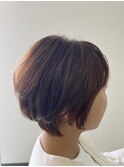 春らしいショートボブ
