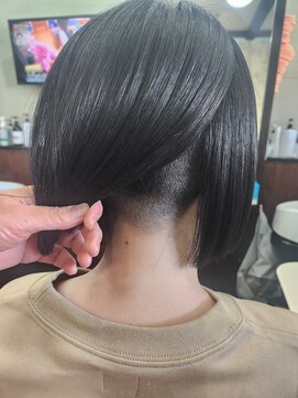 髪結(KAMI-YUI) ジュニア　刈り上げボブ