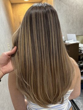 ルーゼン(LUXEN) 【LUXEN】ブラウンバレイヤージュ