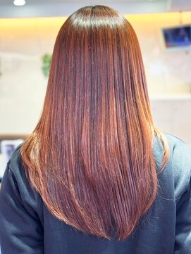モダンクラフト 長町南店(modern craft) 20代30代40代大人可愛い髪質改善カラーマロンブラウン透明感