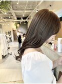 ブリーチなし透明感ベージュ