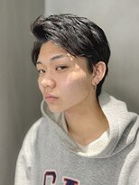 ロンドアンメゾン 原宿(Lond un Maison.)&nbsp;men's/メンズ/ダウンパーマ/黒染め/韓国/ブルーブラック/原宿