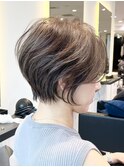 30代40代50代大人女子うねり対策残暑も涼しく夏ショート er