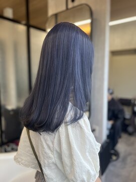 アーサスバイヘッドライト 水戸城南2丁目店(ursus by HEADLIGHT) 色落ちグレージュ　ブルーラベンダー