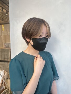 エイト ヘアサロン 渋谷本店(EIGHT) ハンサムショート×フェイスフレーミング