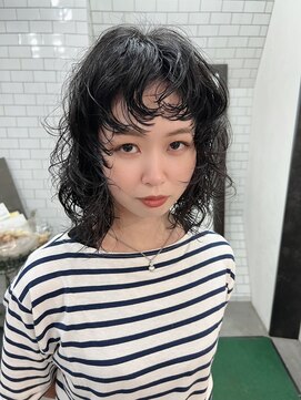 レガーレ(Legare) ボブ×顔周りレイヤー×パーマ