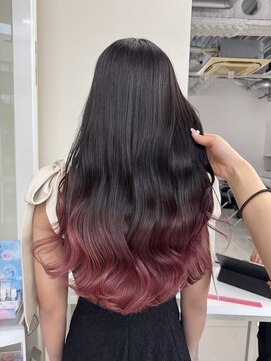 アライブ ハラジュク(ALIVE harajuku) 【ALIVE yu-ki 王道人気ピンクのグラデーションカラー】