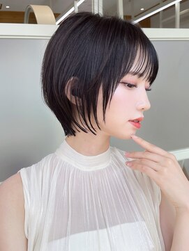 アフロート ディル(AFLOAT D'L) 首元をきれいに見せたい方におすすめのショートボブ