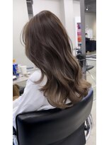 ジルブラン(JIL BLAN)&nbsp;ハイライトバレイヤージュダブルカラー20代30代40代グレージュ