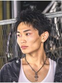 アップバングショートアクティブショートスパイキーショート