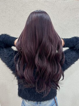 ラッキーヘア 加古川(Lucky Hair) 艶感UP◎カシスバイオレットカラー【ラッキーヘア加古川】