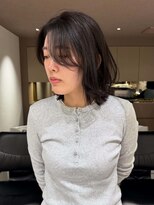 メゾンマイル 恵比寿(maison mile)&nbsp;オリーブグレージュ/透明感カラー/レイヤーカット/ボブ/恵比寿駅