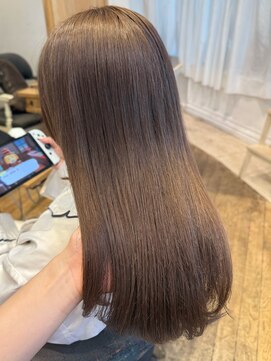 バイオレット 表参道店(Violet) ブリーチなしミルクティーベージュ